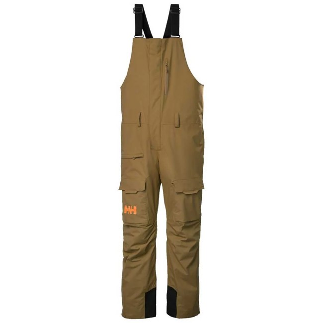 Helly Hansen Pants Sogn Bib Cargo Sepia