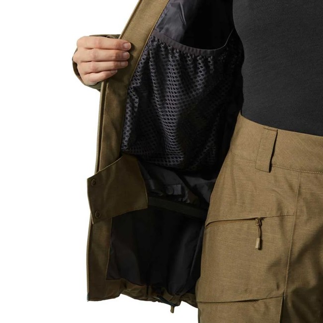 Helly Hansen Jacket W Powderqueen 3.0 Sepia