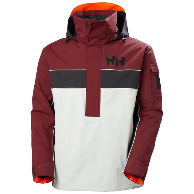 Giacca Helly Hansen Ullr D Insulated Anorak 2.0 Mars Red