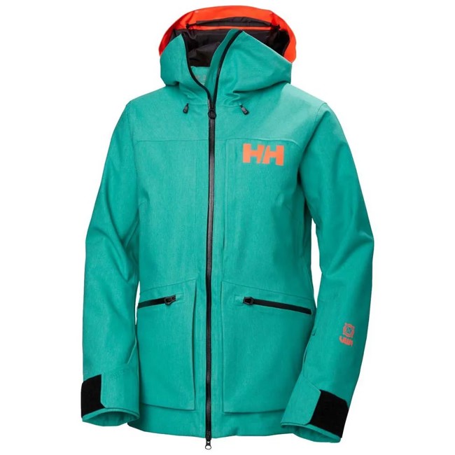 Chaqueta Helly Hansen W Powderqueen 3.0 Signal Gree