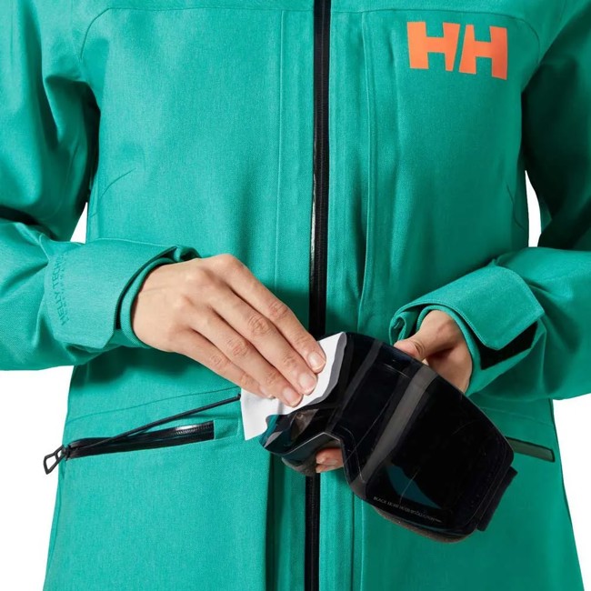 Chaqueta Helly Hansen W Powderqueen 3.0 Signal Gree