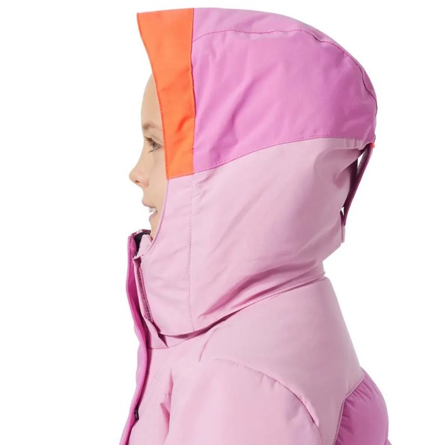 Casaco Helly Hansen Jr Girl Diamond Meta Pink