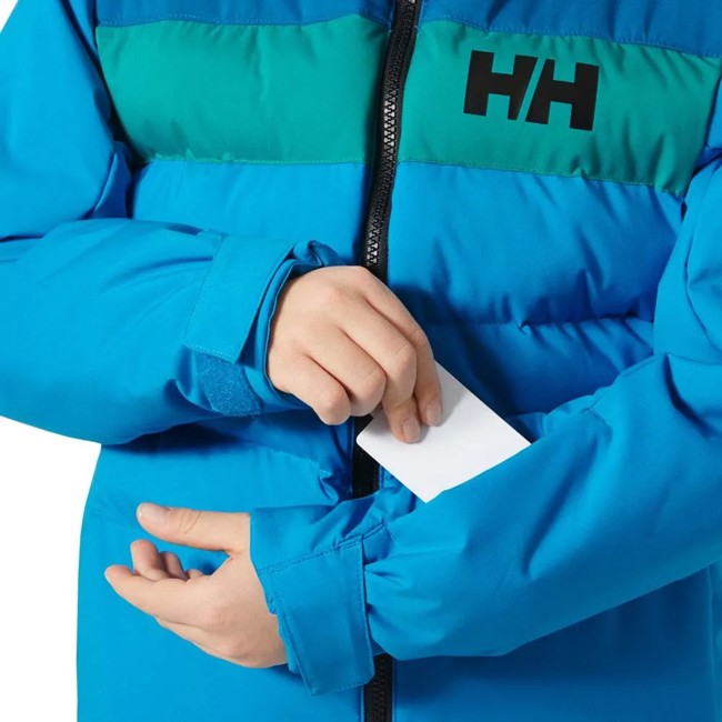 Kabát Helly Hansen Jr Cyclone Neptune Blu