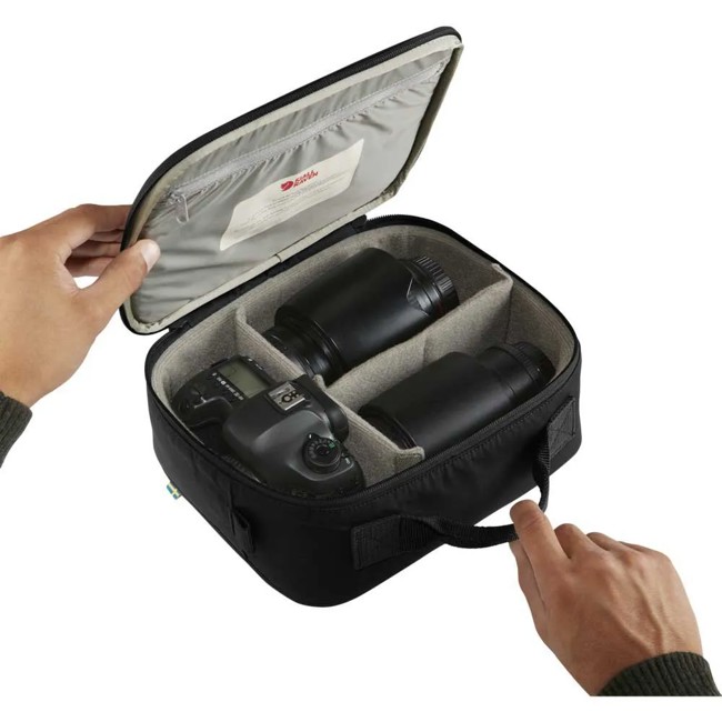 Vrečka fjällräven PHOTO INSERT SMALL Black