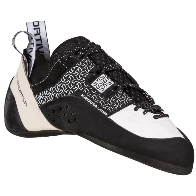 La Sportiva Climbing Shoes Katana Laces Woman White/black