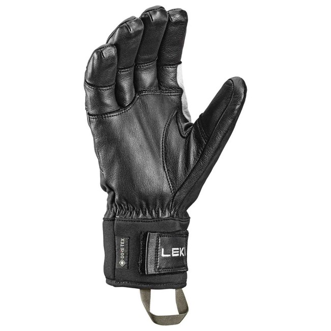 Luvas Leki Montera Pro Gtx Black-white-burnt Olive