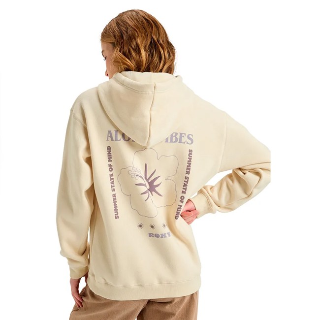 Felpa Roxy Stkd Hd Vt Parchment