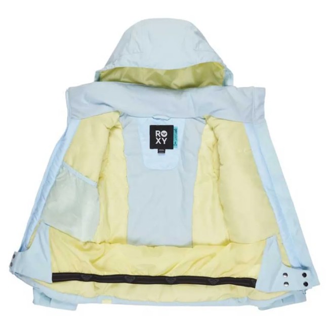 Casaco Roxy Free Jet Block Ice Blue