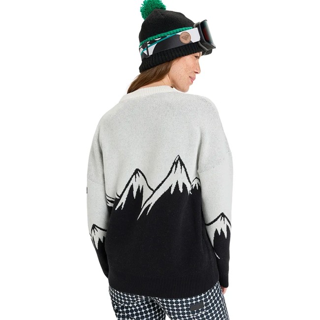 Pulover Roxy Cozy Sound True Black Mount Placement