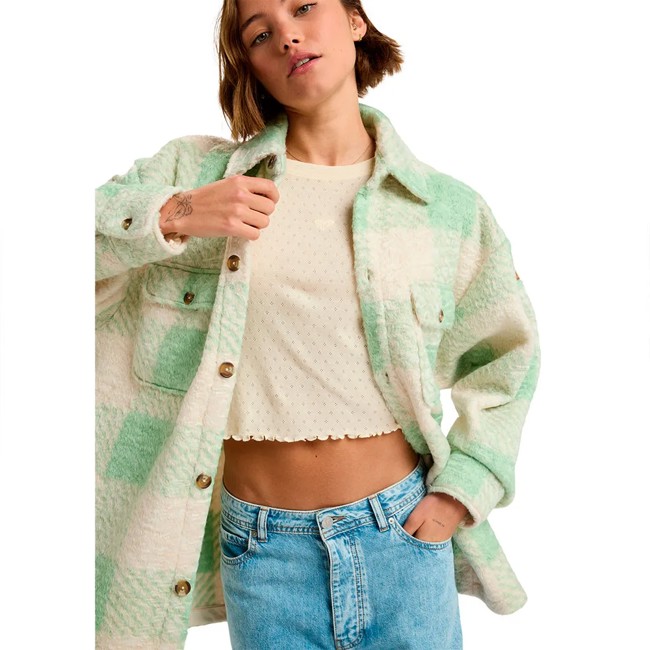 Giacca Roxy Overandabove Be Bold Plaid