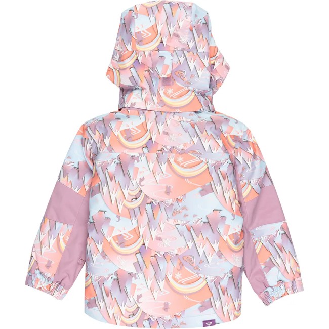 Kabát Roxy Snowy Tale Jk Coral Chic Papercut