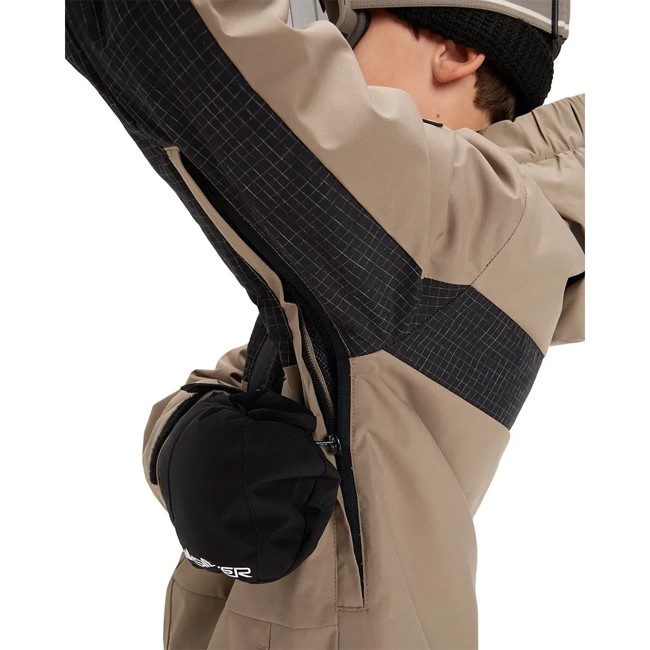 Casaco Quiksilver Quest 20k Youth Fallen Rock