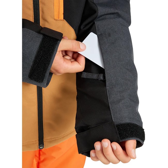 Quiksilver Jacket Dawson Youth True Black