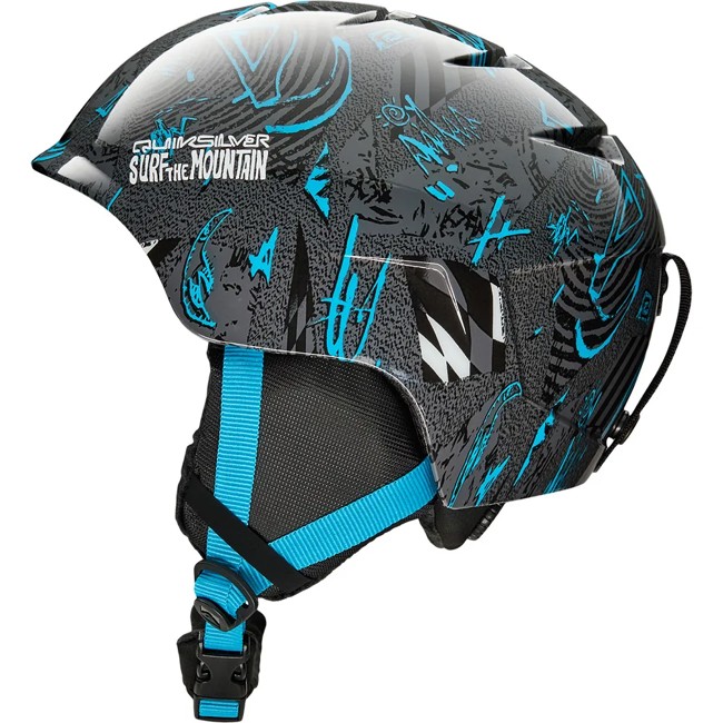 Helm Quiksilver Slush Ravemix True Black