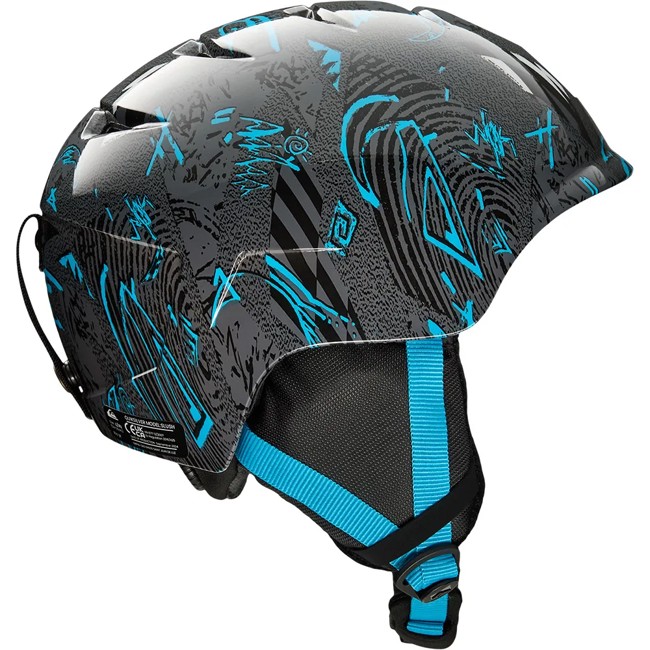 Helm Quiksilver Slush Ravemix True Black