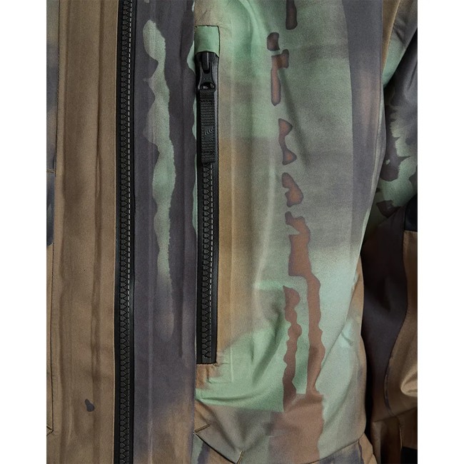 Quiksilver Jacket Highline Pro 3l Bloomfade Dark Ivy