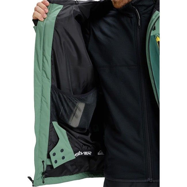 Quiksilver Jacket Sycamore Solid Dark Ivy