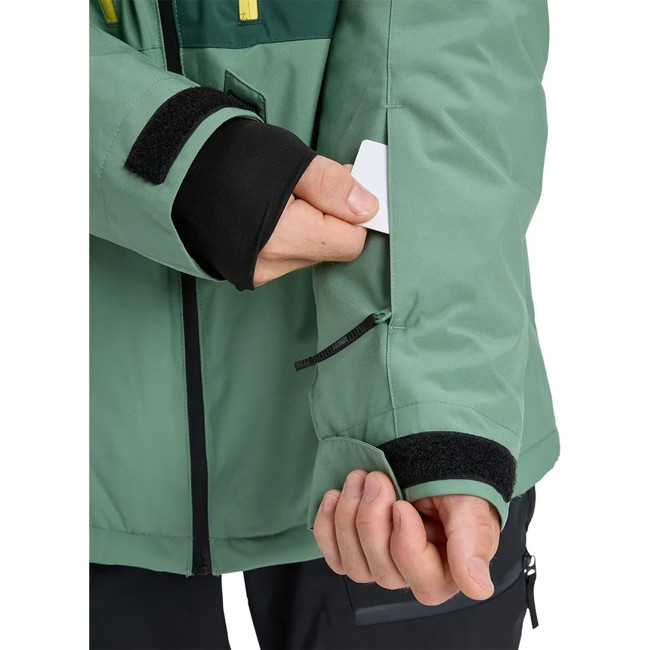 Quiksilver Jacket Sycamore Solid Dark Ivy