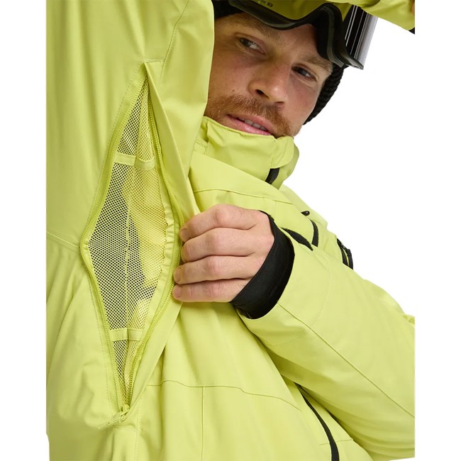 Quiksilver Jacket Sycamore Solid Yellow Plum