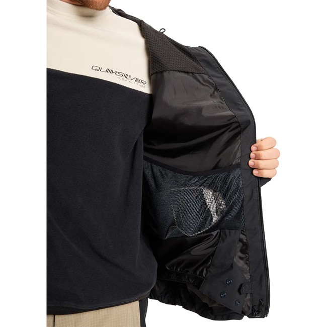 Quiksilver Jacket Radicalo 20k True Black
