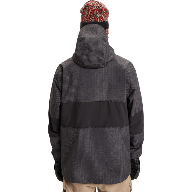 Casaco Quiksilver High In Th Hood True Black