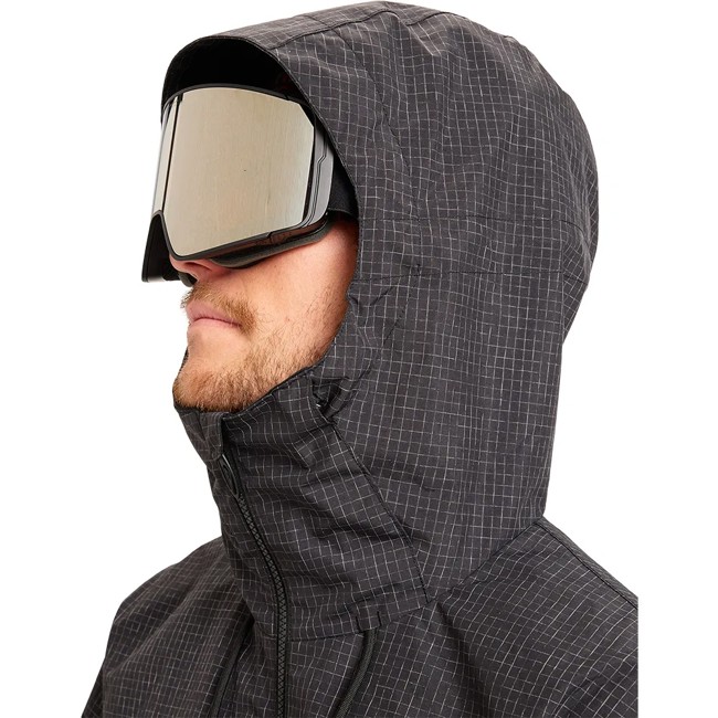 Casaco Quiksilver High In Th Hood True Black