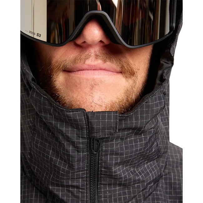 Casaco Quiksilver High In Th Hood True Black