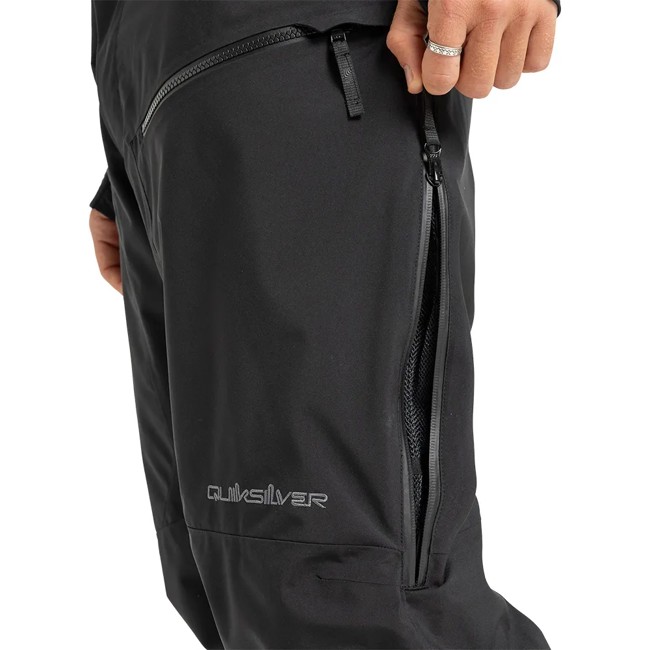 Calças Quiksilver Paramo 20k Pt True Black