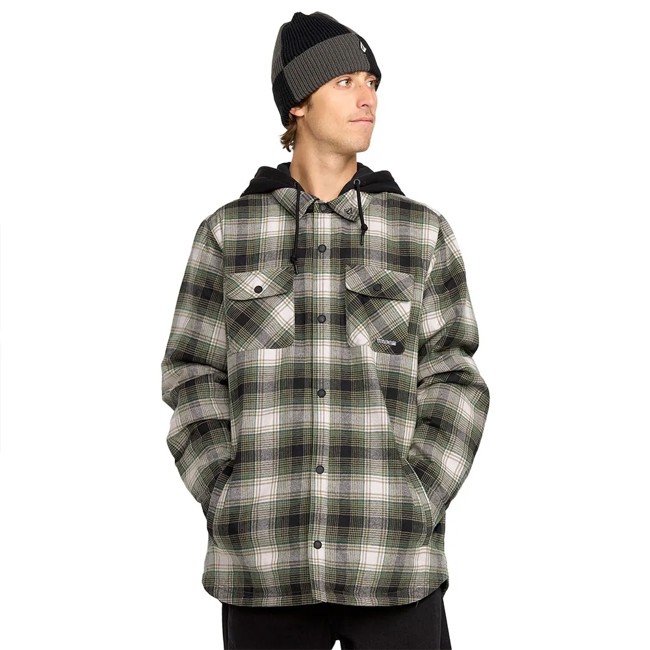Jakna Volcom Kenson Ins Flannel Black Green
