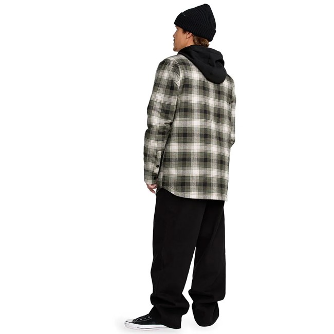 Jakna Volcom Kenson Ins Flannel Black Green