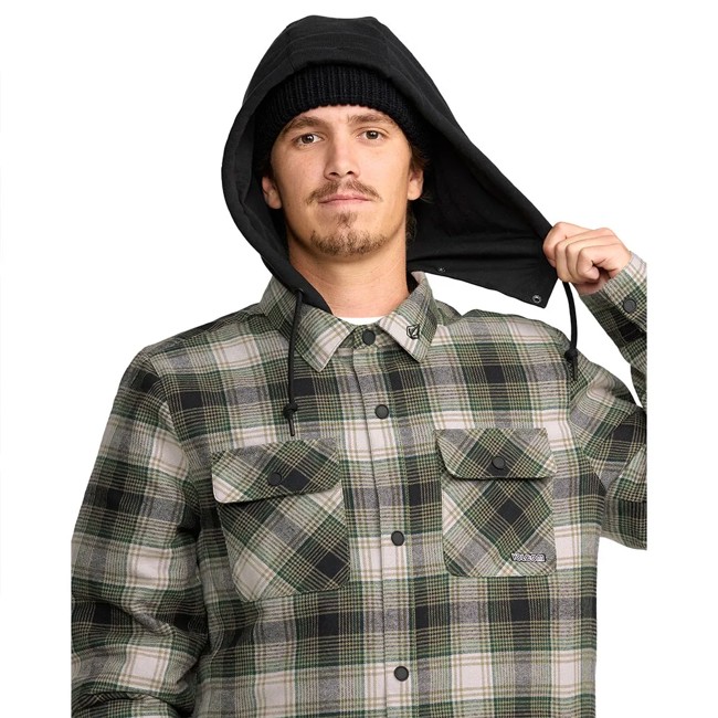 Jakna Volcom Kenson Ins Flannel Black Green