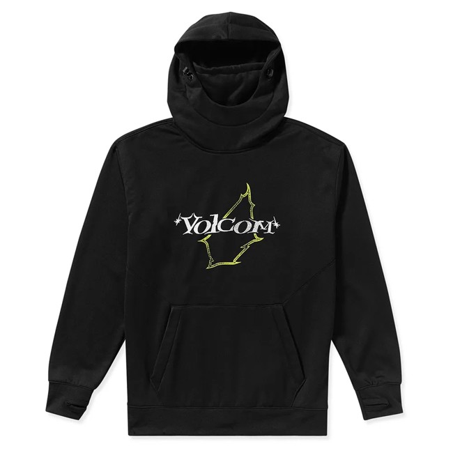 Jopica S Kapuco Volcom Hydro Riding Hoodie Black