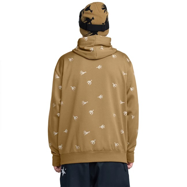 Fliskakna Volcom Hydro Riding Hoodie Bronze