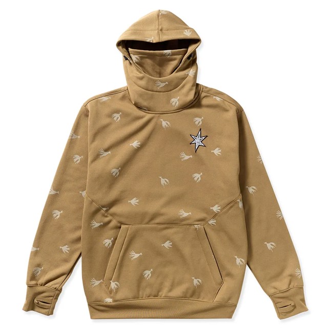 Fliskakna Volcom Hydro Riding Hoodie Bronze