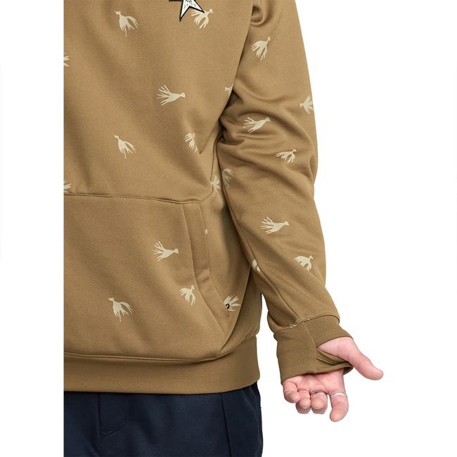 Fliskakna Volcom Hydro Riding Hoodie Bronze