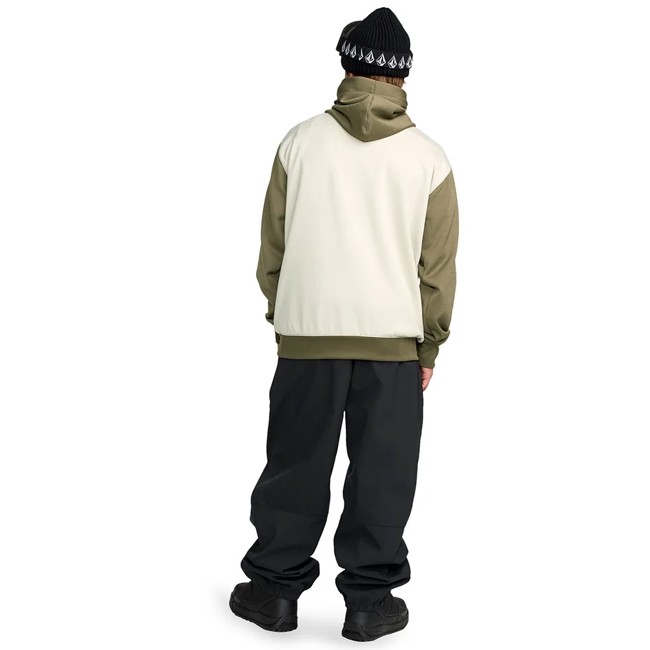 Fliskakna Volcom Hydro Riding Hoodie Military