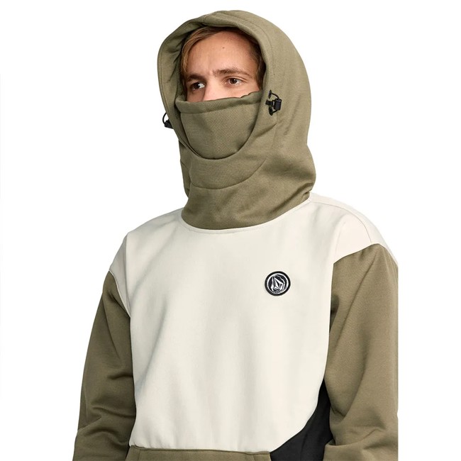 Fliskakna Volcom Hydro Riding Hoodie Military