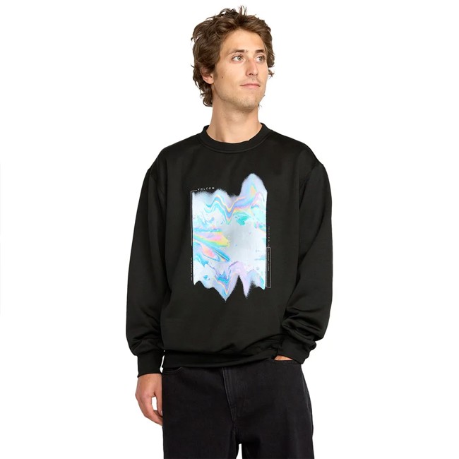 Jopica S Kapuco Volcom Hydro Crew Black