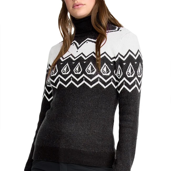 Maglia Volcom Fireside Sweater Black