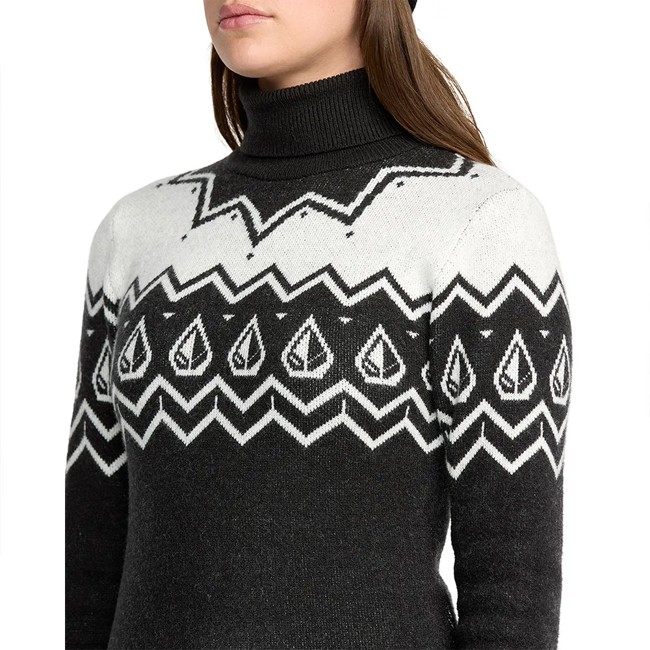 Maglia Volcom Fireside Sweater Black