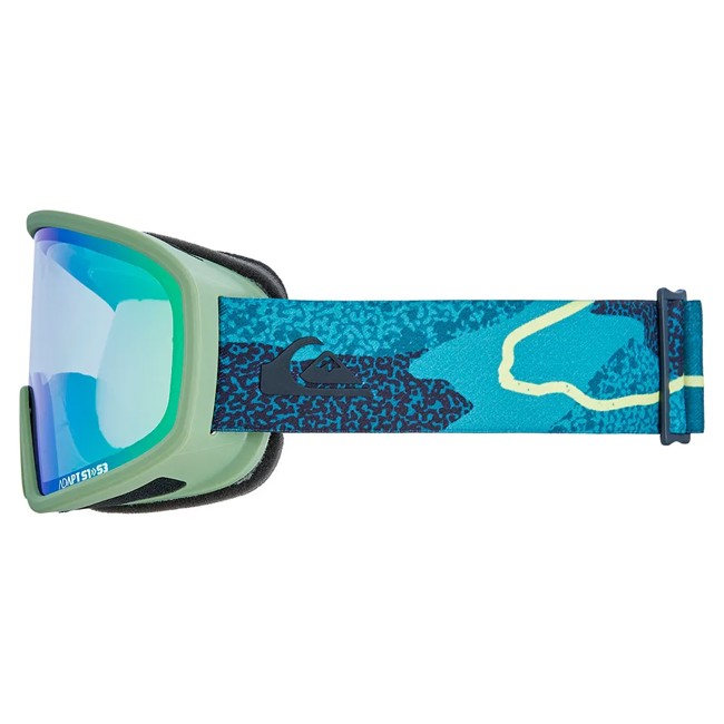 Brille Quiksilver Browdy Adapt Camostroke/ Green S1s3