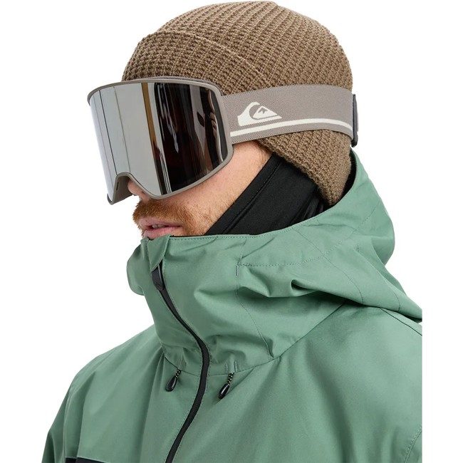 Máscara Quiksilver Storm Fallen Rock/ Silver S3