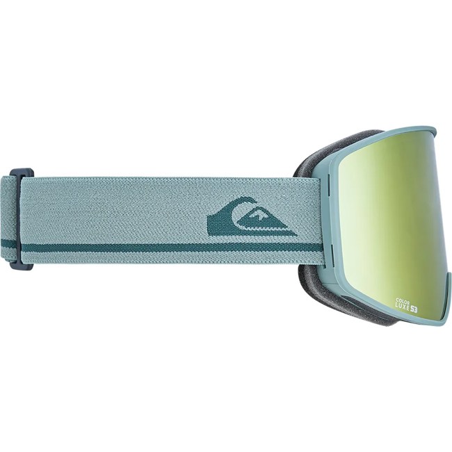 Máscara Quiksilver Storm Dark Ivy/ Gold S3