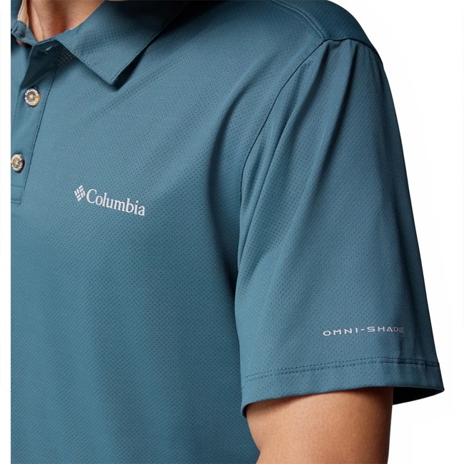 Polo Columbia Tech Trail Utility Polo Everblue
