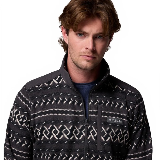 Fleece Columbia Sweater Weather Printed Hz Ii Shark Knit