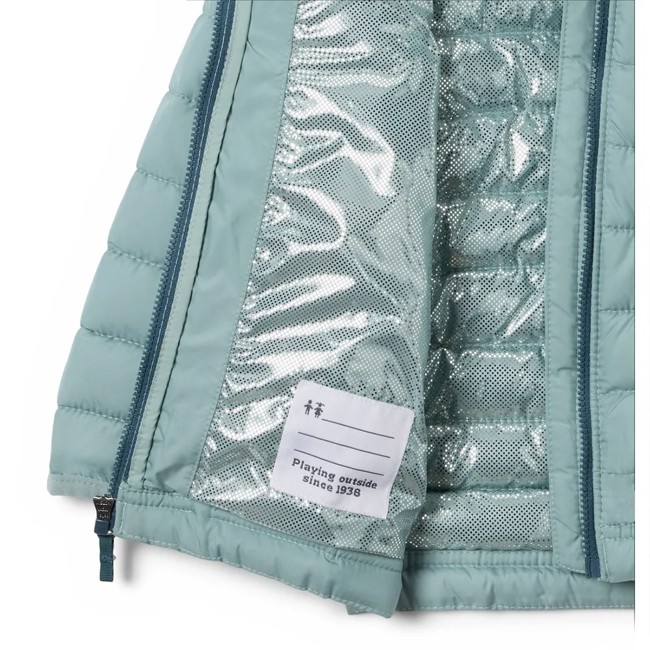 Kabát Columbia Powder Lite Ii Hooded Jkt Crushed Blue