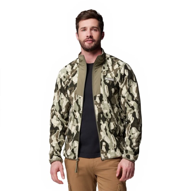 Fleece Columbia Sequoia Grove Printed Fz Stone Green Tre