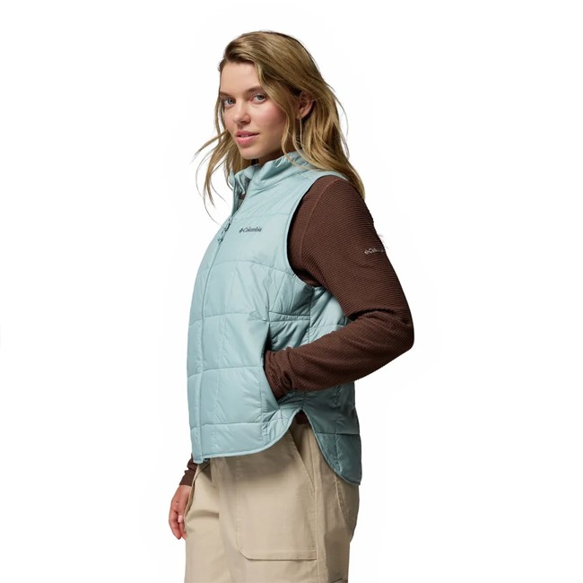 Telovnik Columbia Sienna Hill Quilted Vest Crushed Blue