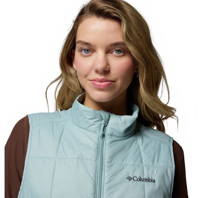 Telovnik Columbia Sienna Hill Quilted Vest Crushed Blue
