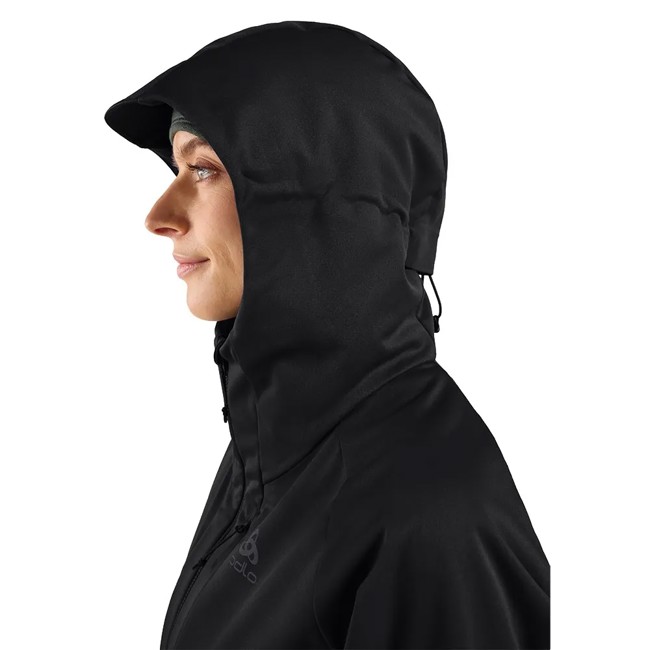 Chaqueta Odlo Zeroweight Wind X Warm Black